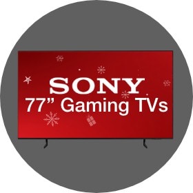 Big Savings 77 Inch Sony Gaming TVs